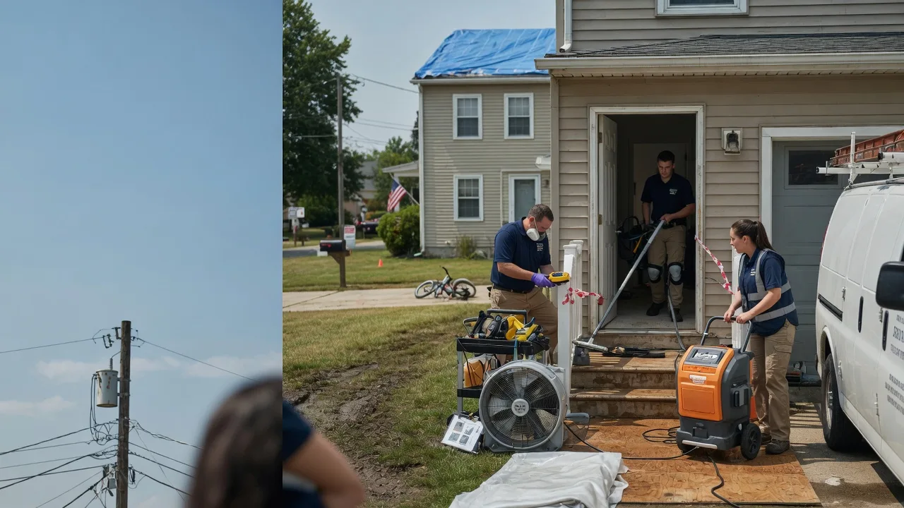 Water Damage Repair in Wallaceton, PA near me